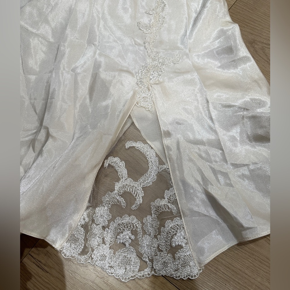 Vintage jonquil petite 80s 90s one of a kind! Elegant beige lace‎ lingerie - Picture 2 of 15